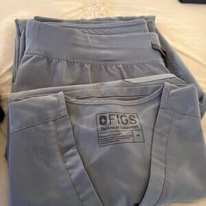 FIGS vintage blue (teal), unique, hard to find
